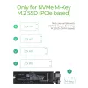ICY BOX IB-1817Ma-C31 SSD-behuizing zilver M.2