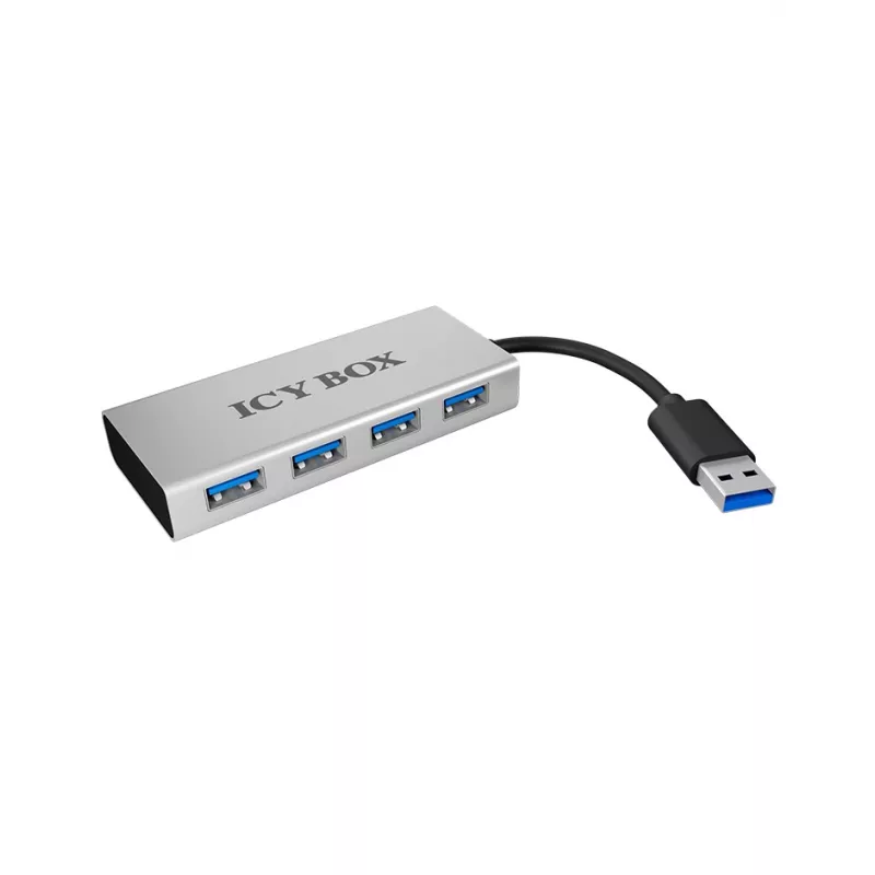 ICY BOX IB-AC6104 USB 3.2 Gen 1 (3.1 Gen 1) Type-A 5000 Mbit/s wit
