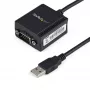 StarTech.com 1-poorts FTDI USB naar serieel RS232-adapterkabel met COM-behoud
