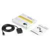StarTech.com 1-poorts FTDI USB naar serieel RS232-adapterkabel met COM-behoud