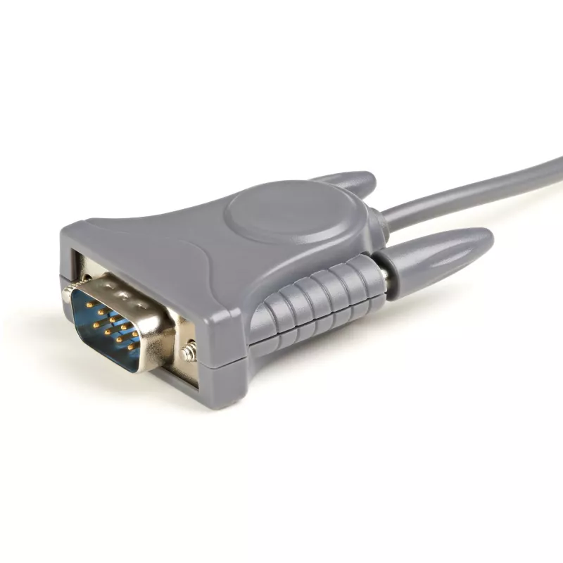 StarTech.com ICUSB232DB25 USB 2.0-naar-serieel RS232-adapterkabel, DB9/DB25, grijs