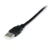 StarTech.com ICUSB232FTN 1-poorts USB-naar-nulmodem RS232 DB9 serieel DCE-adapterkabel, FTDI, USB 2.0, zwart