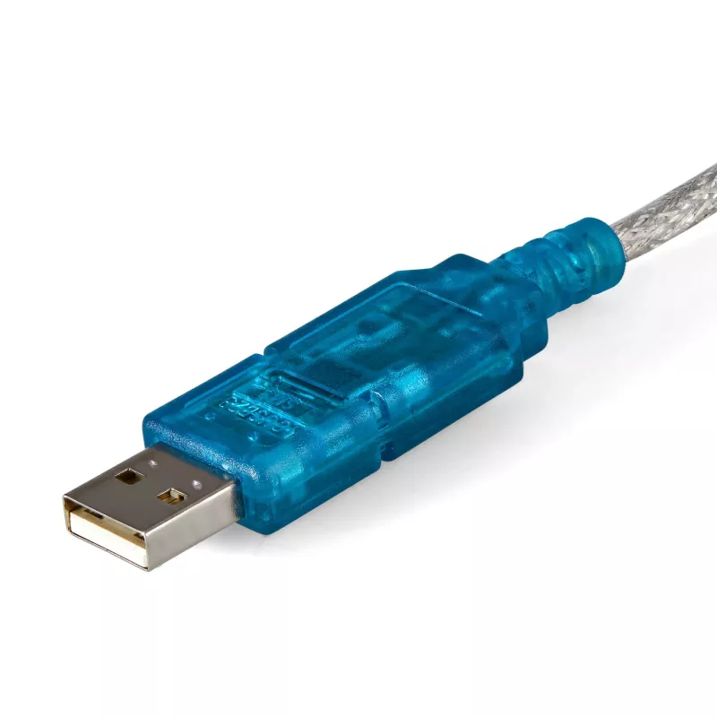 StarTech.com 3ft (91 cm) 1-poorts USB-naar-RS232-DB9-seriële adapterkabel, USB-naar-seriële adapterkabel – M/M