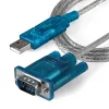 StarTech.com 3ft (91 cm) 1-poorts USB-naar-RS232-DB9-seriële adapterkabel, USB-naar-seriële adapterkabel – M/M