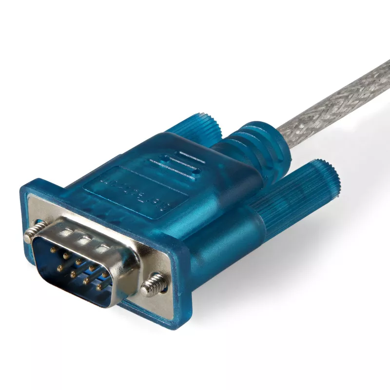 StarTech.com 3ft (91 cm) 1-poorts USB-naar-RS232-DB9-seriële adapterkabel, USB-naar-seriële adapterkabel – M/M