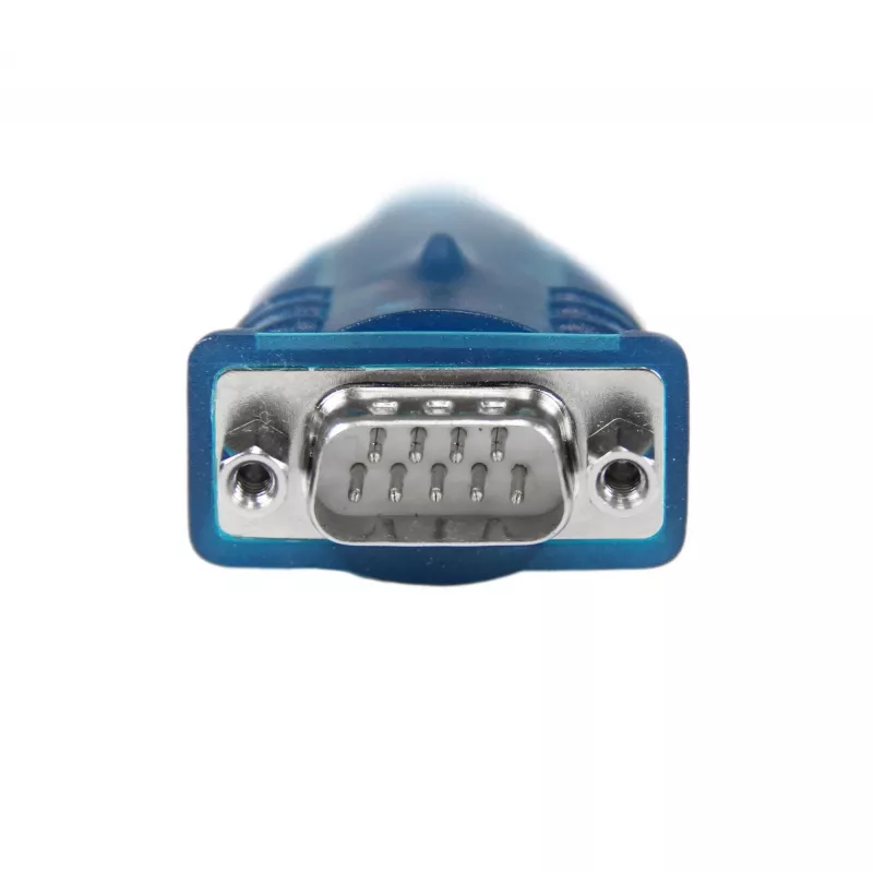 StarTech.com 43 cm (17 inch) 1-poorts USB naar RS232 DB9 seriële adapterkabel, USB naar serieel adapterkabel - M/M