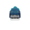 StarTech.com 43 cm (17 inch) 1-poorts USB naar RS232 DB9 seriële adapterkabel, USB naar serieel adapterkabel - M/M