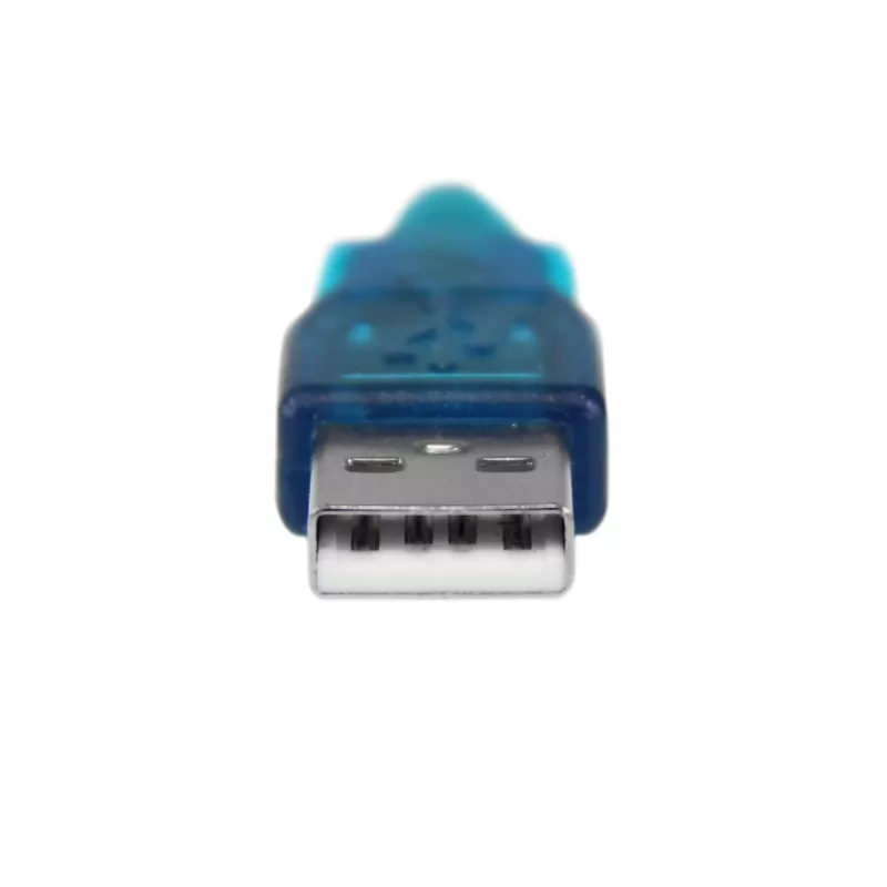 StarTech.com 43 cm (17 inch) 1-poorts USB naar RS232 DB9 seriële adapterkabel, USB naar serieel adapterkabel - M/M