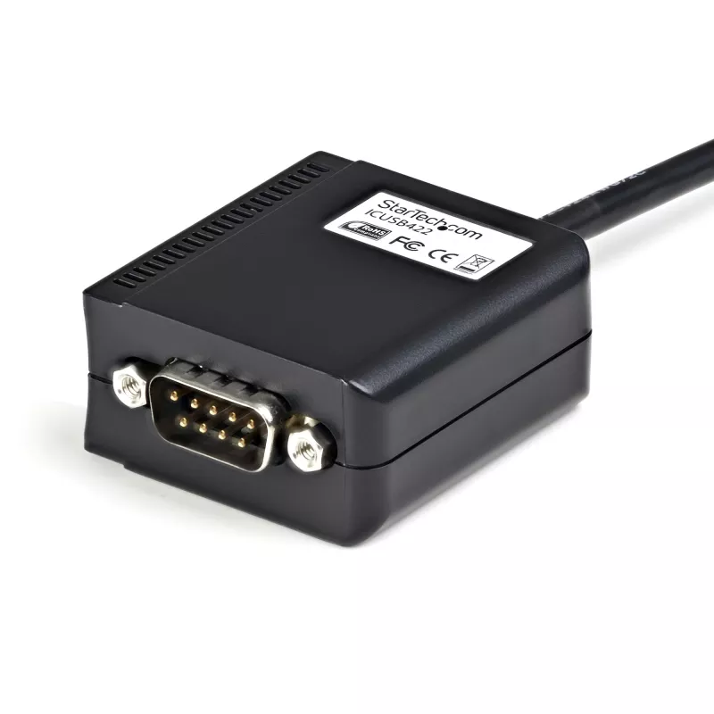 StarTech.com 1,8m 1-poorts professionele RS422/485 USB seriële kabel-adapter met COM-behoud, USB naar RS422 adapter - TAA