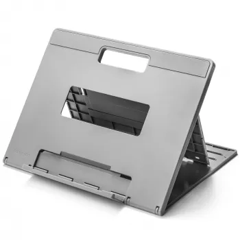 Kensington SmartFit Easy Riser Go – verstelbare ergonomische laptop-riser en koelstandaard voor laptops tot 17 inch