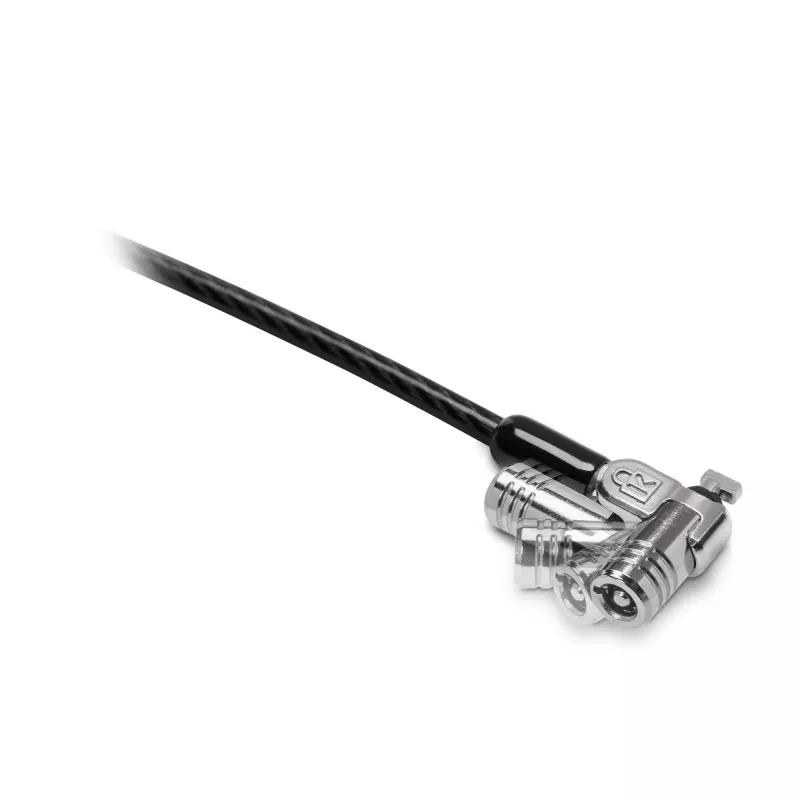 Kensington MICROSAVER 2.0 MK LAPTOP-SLOT, sleutel, staal, zwart, zilver