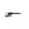 Kensington MICROSAVER 2.0 MK LAPTOP-SLOT, sleutel, staal, zwart, zilver