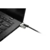 Kensington MICROSAVER 2.0 MK LAPTOP-SLOT, sleutel, staal, zwart, zilver