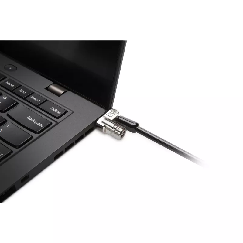 Kensington MICROSAVER 2.0 MK LAPTOP-SLOT, sleutel, staal, zwart, zilver
