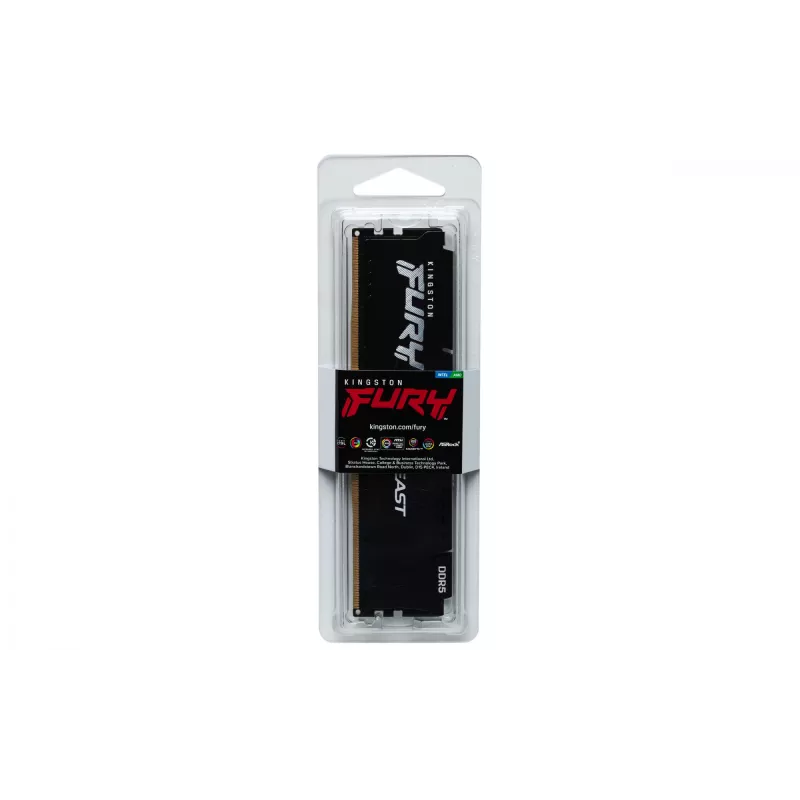 Kingston Technology FURY Beast 32GB 5200MT/s DDR5 CL40 DIMM zwart