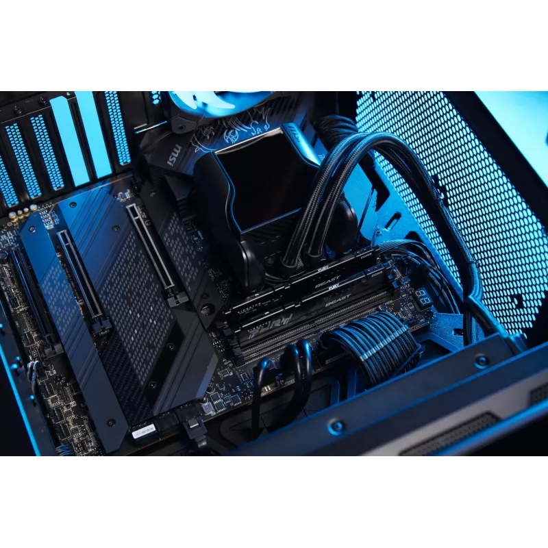 Kingston Technology FURY Beast 64 GB 5200 MT/s DDR5 CL40 DIMM (set van 4) zwart XMP