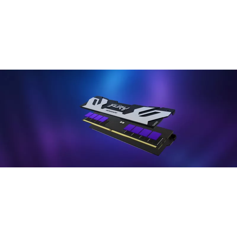 Kingston Technology FURY 16GB 6400MT/s DDR5 CL32 DIMM Renegade zilver