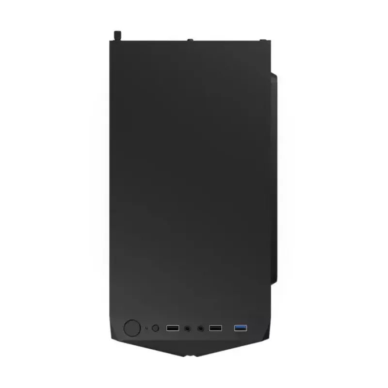 PC-behuizing KRUX Astro Cube zwart — cube-chassis, ondersteunt Micro ATX/Mini-ITX, 1× 3,5 inch + 2× 2,5 inch bays, zijvenster, max. voeding 28 cm, max. koelerhoogte 136 mm