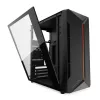 PC-behuizing KRUX Astro Cube zwart — cube-chassis, ondersteunt Micro ATX/Mini-ITX, 1× 3,5 inch + 2× 2,5 inch bays, zijvenster, max. voeding 28 cm, max. koelerhoogte 136 mm