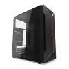 PC-behuizing KRUX Astro Cube zwart — cube-chassis, ondersteunt Micro ATX/Mini-ITX, 1× 3,5 inch + 2× 2,5 inch bays, zijvenster, max. voeding 28 cm, max. koelerhoogte 136 mm