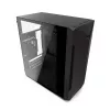 PC-behuizing KRUX Astro Cube zwart — cube-chassis, ondersteunt Micro ATX/Mini-ITX, 1× 3,5 inch + 2× 2,5 inch bays, zijvenster, max. voeding 28 cm, max. koelerhoogte 136 mm