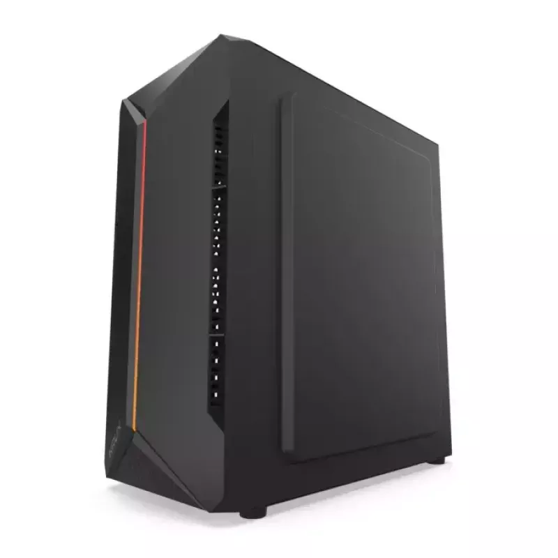 PC-behuizing KRUX Astro Cube zwart — cube-chassis, ondersteunt Micro ATX/Mini-ITX, 1× 3,5 inch + 2× 2,5 inch bays, zijvenster, max. voeding 28 cm, max. koelerhoogte 136 mm
