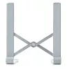StarTech.com opvouwbare laptopstandaard, draagbare in hoogte verstelbare ergonomische laptopstandaard, geventileerd aluminium frame draagt 10 kg, kantelbaar/verhoogd/gehoekt voor laptop/tablet, opvouwbaar ontwerp