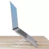 StarTech.com opvouwbare laptopstandaard, draagbare in hoogte verstelbare ergonomische laptopstandaard, geventileerd aluminium frame draagt 10 kg, kantelbaar/verhoogd/gehoekt voor laptop/tablet, opvouwbaar ontwerp