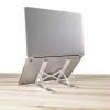 StarTech.com opvouwbare laptopstandaard, draagbare in hoogte verstelbare ergonomische laptopstandaard, geventileerd aluminium frame draagt 10 kg, kantelbaar/verhoogd/gehoekt voor laptop/tablet, opvouwbaar ontwerp