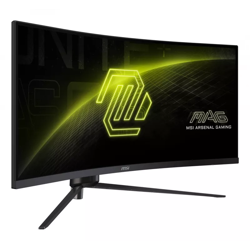 MSI MAG 345CQR computermonitor 86,4 cm (34 inch) 3440 x 1440 pixel UltraWide Dual Quad HD zwart