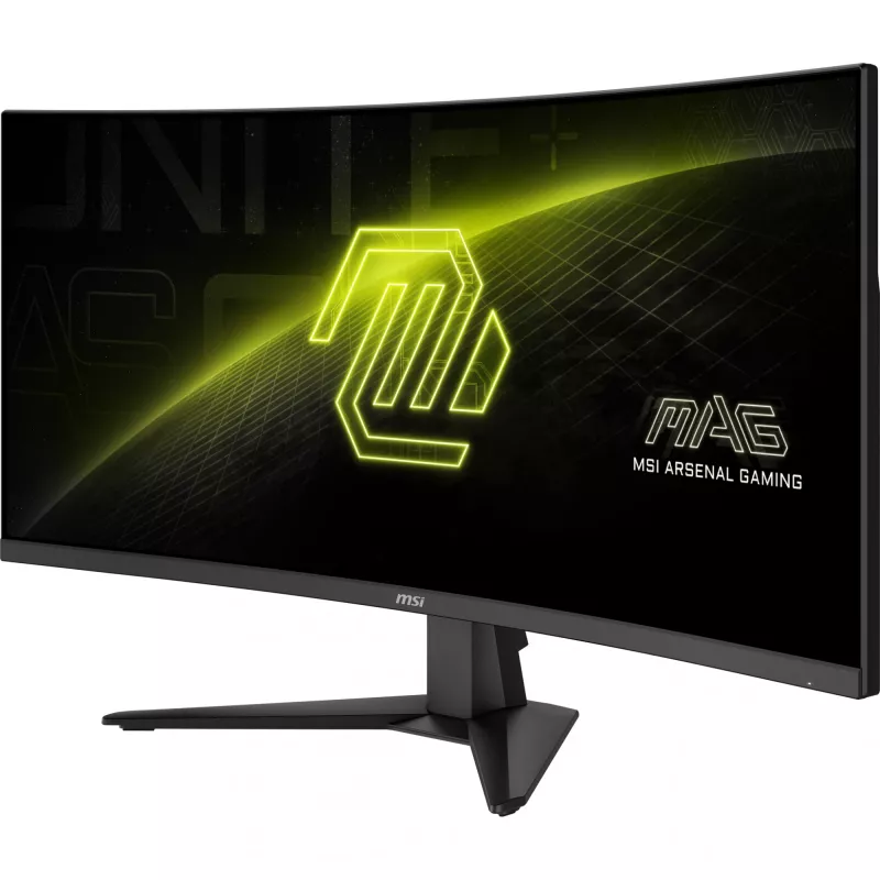 MSI MAG 346CQ computermonitor 86,4 cm (34 inch) 3440 x 1440 pixel UltraWide Dual Quad HD lcd zwart