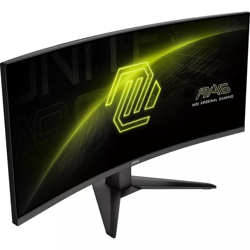 MSI MAG 346CQ computermonitor 86,4 cm (34 inch) 3440 x 1440 pixel UltraWide Dual Quad HD lcd zwart