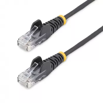 StarTech.com 3 m CAT6-kabel - slank - snagless RJ45-stekkers - zwart