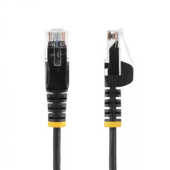 StarTech.com 3 m CAT6-kabel - slank - snagless RJ45-stekkers - zwart