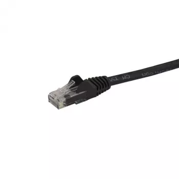StarTech.com 2 m CAT6 ethernetkabel – zwart CAT 6 gigabit ethernetkabel – 250 MHz 100 W PoE RJ45 UTP netwerk-/patchkabel, snagless met trekontlasting, individueel getest