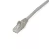 StarTech.com 2 m CAT6 ethernetkabel – grijs, CAT-6-gigabit-ethernetkabel – 250 MHz, 100 W PoE, RJ45, UTP, netwerk-/patchkabel, snagless met trekontlasting, individueel getest