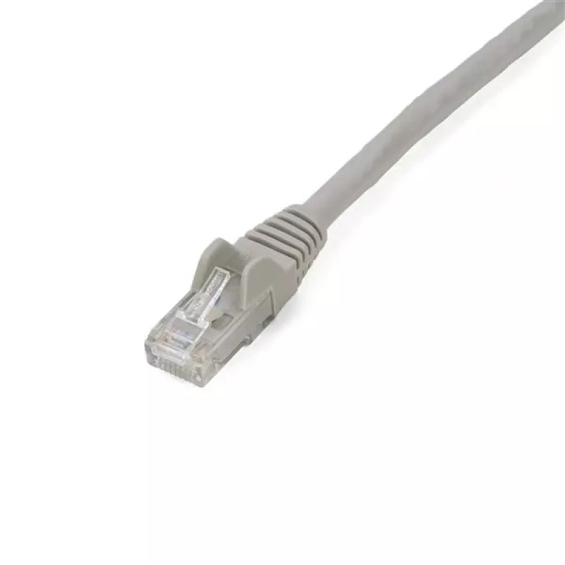 StarTech.com 2 m CAT6 ethernetkabel – grijs, CAT-6-gigabit-ethernetkabel – 250 MHz, 100 W PoE, RJ45, UTP, netwerk-/patchkabel, snagless met trekontlasting, individueel getest