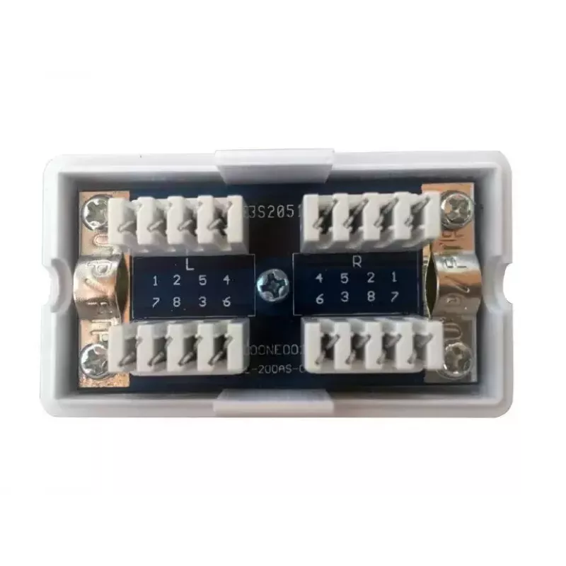Netwerk-wandcontactdoos Gembird NCA-LSAS6-01