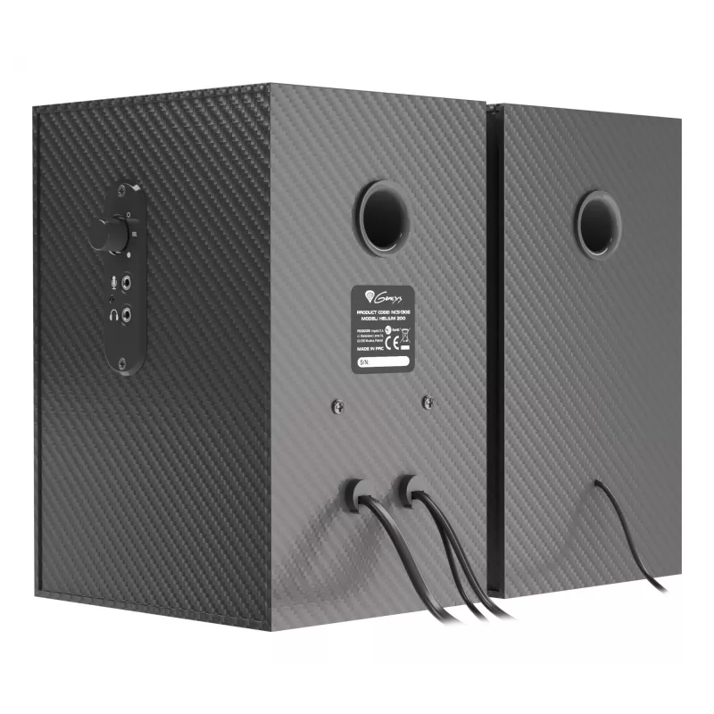 GENESIS Helium 200 1-weg zwart, rood bedraad 20 W