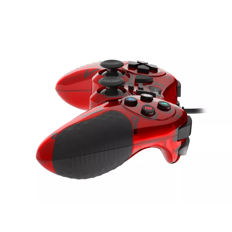GENESIS MANGAN 200 rood USB 2.0 gamepad analoog / digitaal pc