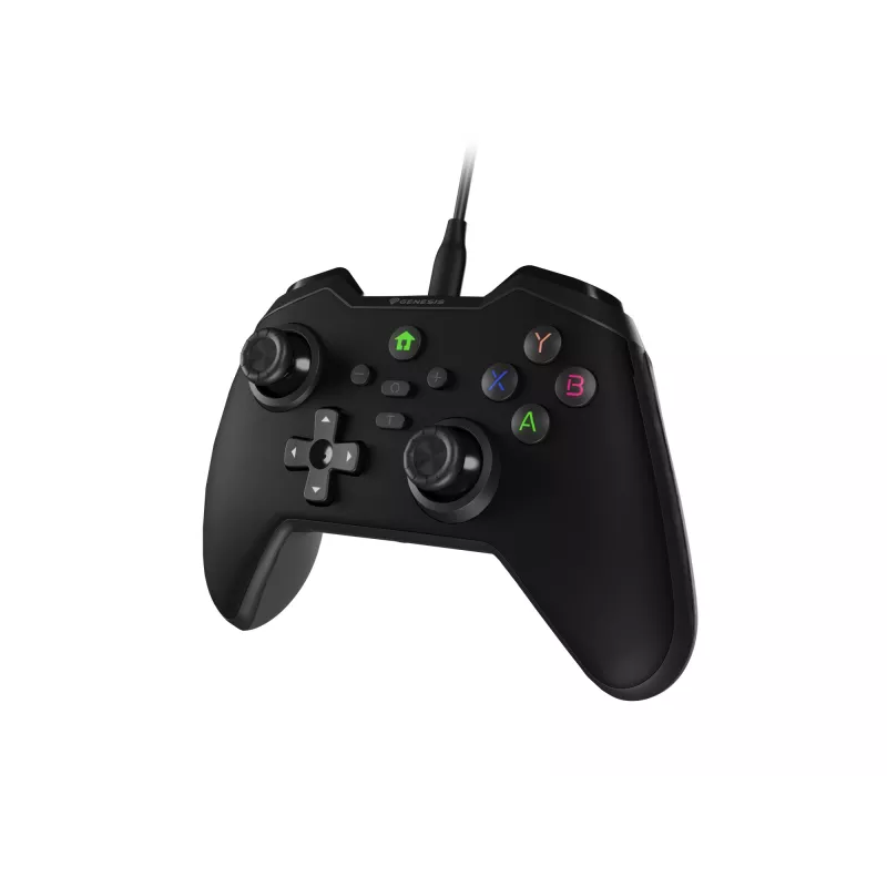 GENESIS Mangan 300 zwart USB gamepad analoog / digitaal Android, Nintendo Switch, pc