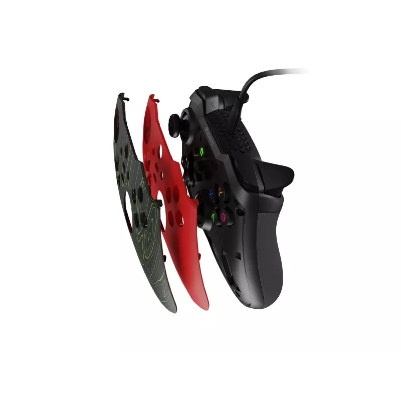 GENESIS Mangan 300 rode USB-gamepad analoog/digitaal Android, Nintendo Switch, pc