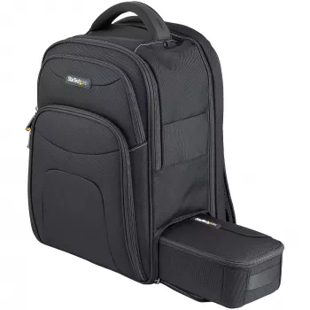 StarTech.com 15,6 inch laptoprugzak met uitneembare accessoire-organizer - professionele IT-techrugzak voor werk/reizen/pendelen - ergonomische computertas - duurzaam ballistisch nylon - notebook-/tabletvakken