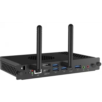 iiyama OPC51204BC-1 pc/workstation Intel® Core™ i5 i5-12450H 8 GB DDR4-SDRAM 256 GB SSD Windows 11 IoT Enterprise mini-pc zwart