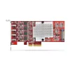 StarTech.com 4-poorts USB Type-C PCIe-kaart, USB 3.2 10Gbps, USB-C PCI Express-uitbreidingskaart, 4x onafhankelijke USB-controllers, Windows/Linux/macOS, TAA-conform