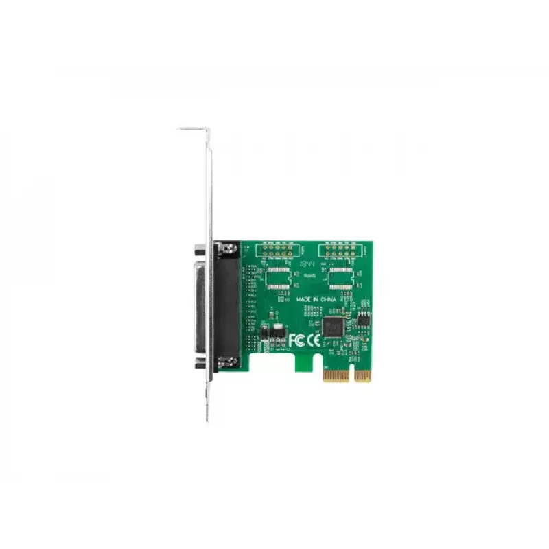 Lanberg PCE-LPT-001 PCIe-kaart met parallelle LPT-poort (DB25), low profile beugel