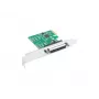 Lanberg PCE-LPT-001 PCIe-kaart met parallelle LPT-poort (DB25), low profile beugel