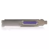 StarTech.com 1-poorts parallel PCIe-kaart - PCI Express naar parallel DB25-adapterkaart - desktop uitbreiding LPT-controller voor printer, scanner & plotter - SPP/ECP - standard/low profile