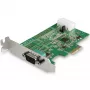 StarTech.com 1-poorts PCI Express RS232 seriële adapter - PCIe RS232 seriële hostcontroller - PCIe naar serieel DB9 - 16950 UART - low-profile uitbreidingskaart - Windows & Linux