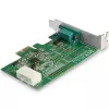 StarTech.com 1-poorts PCI Express RS232 seriële adapter - PCIe RS232 seriële hostcontroller - PCIe naar serieel DB9 - 16950 UART - low-profile uitbreidingskaart - Windows & Linux